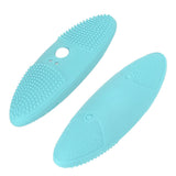Ultrasonic Scrubber 3 Levels USB Charging High Frequency Vibration Dual Waving Ultrasonic Vegetable Washing Machine Blue