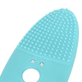 Ultrasonic Scrubber 3 Levels USB Charging High Frequency Vibration Dual Waving Ultrasonic Vegetable Washing Machine Blue