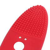 Ultrasonic Scrubber 3 Levels USB Charging High Frequency Vibration Dual Waving Ultrasonic Vegetable Washing Machine Red - Extra Image