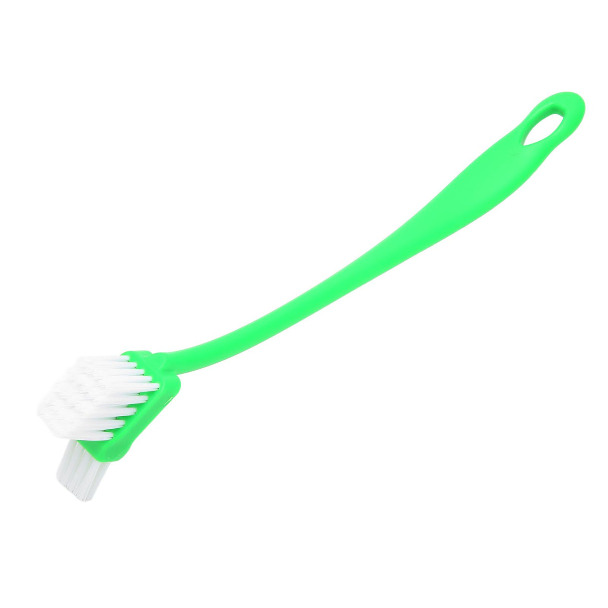 Universal 2 Head Cleaning Brush 31cm Long Handle Brush for Juicer Bottle Cup Green