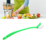 Universal 2 Head Cleaning Brush 31cm Long Handle Brush for Juicer Bottle Cup Green