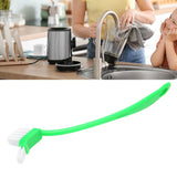 Universal 2 Head Cleaning Brush 31cm Long Handle Brush for Juicer Bottle Cup Green