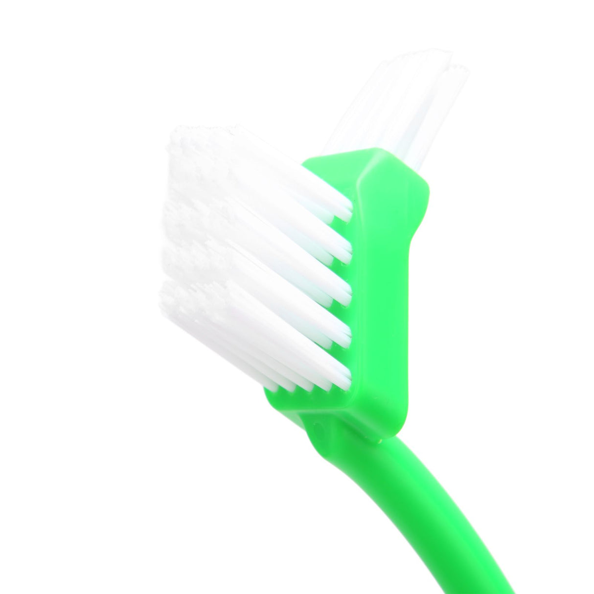 Universal 2 Head Cleaning Brush 31cm Long Handle Brush for Juicer Bottle Cup Green