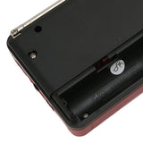 Portable AM FM Radio Memory Card Mp3 Playback Battery Operated Ergonomic External Antenna Pocket Radio - Extra Image