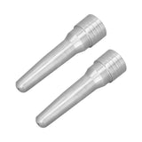 2Pcs Coffee Machine Steam Nozzle Stainless Steel Milk Foam Steam Nozzle for Home Kitchen Cafe Milk Tea Shop (Extended Version)