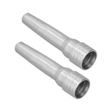 2Pcs Coffee Machine Steam Nozzle Stainless Steel Milk Foam Steam Nozzle for Home Kitchen Cafe Milk Tea Shop (Extended Version)
