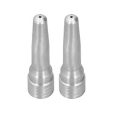 2Pcs Coffee Machine Steam Nozzle Stainless Steel Milk Foam Steam Nozzle for Home Kitchen Cafe Milk Tea Shop (Extended Version)
