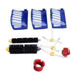 Roller Brush Filters Side Brushes Cleaner Kits Replacement Parts for Roomba 600 675 690 670 671 - Low Angle