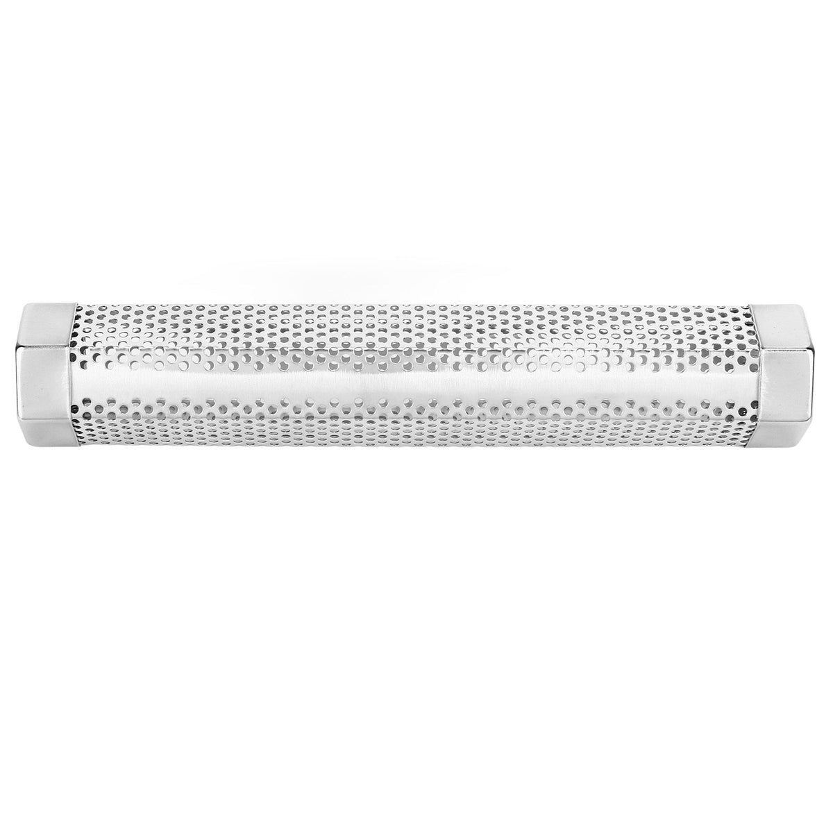 12 Inch Smoker Tube Stainless Steel Pellet Smoker Tube BBQ Smoked Box Fruit Wood Barbecue Tools with Brush Hook