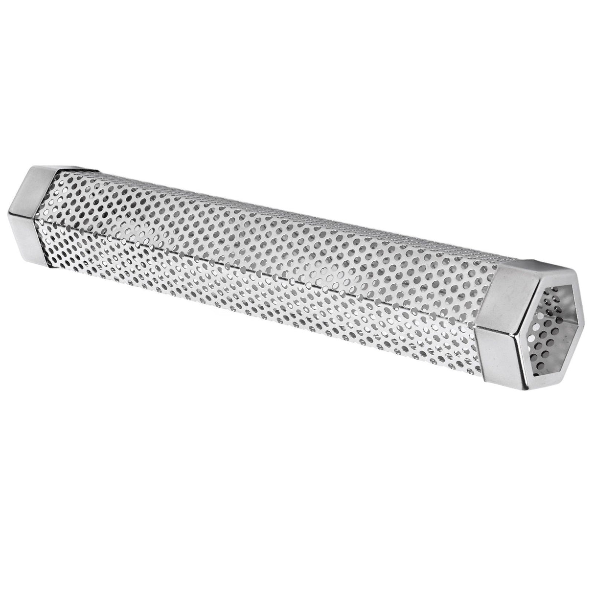 12 Inch Smoker Tube Rhombus Stainless Steel Pellet Smoker Tube BBQ Smoked Box Fruit Wood Barbecue Tools