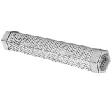 12 Inch Smoker Tube Rhombus Stainless Steel Pellet Smoker Tube BBQ Smoked Box Fruit Wood Barbecue Tools