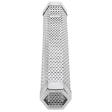 12 Inch Smoker Tube Rhombus Stainless Steel Pellet Smoker Tube BBQ Smoked Box Fruit Wood Barbecue Tools