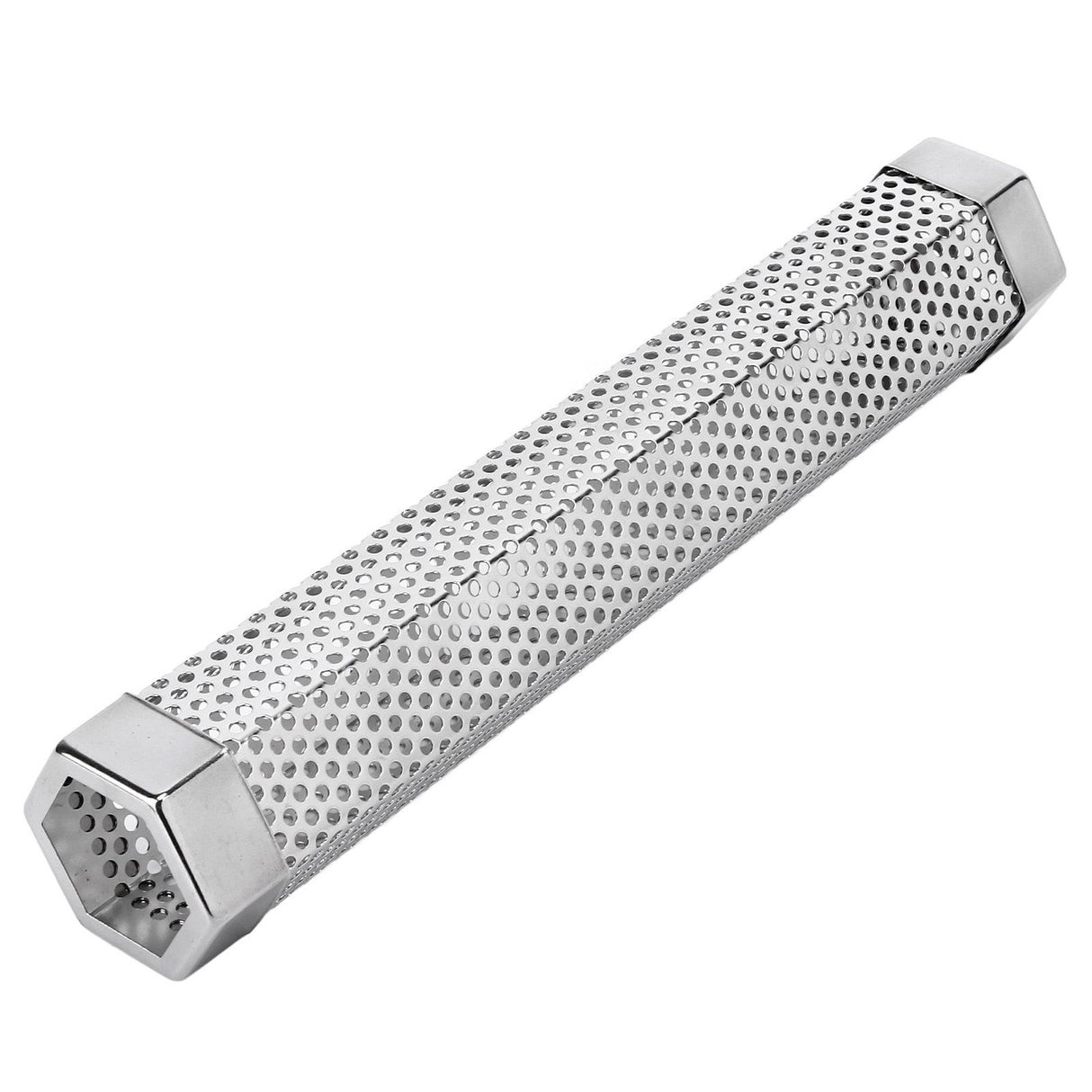 12 Inch Smoker Tube Rhombus Stainless Steel Pellet Smoker Tube BBQ Smoked Box Fruit Wood Barbecue Tools