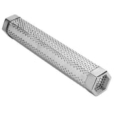 12 Inch Smoker Tube Rhombus Stainless Steel Pellet Smoker Tube BBQ Smoked Box Fruit Wood Barbecue Tools