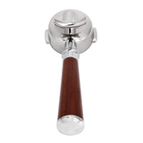 58mm Coffee Portafilter Coffee Machine Filter Coffee Machine Replacement Parts with Wooden Handle for Commercial Use - Extra Image