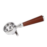 58mm Coffee Portafilter Coffee Machine Filter Coffee Machine Replacement Parts with Wooden Handle for Commercial Use - Extra Image