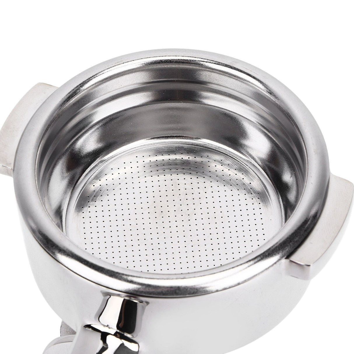58mm Coffee Portafilter Coffee Machine Filter Coffee Machine Replacement Parts with Wooden Handle for Commercial Use