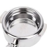 58mm Coffee Portafilter Coffee Machine Filter Coffee Machine Replacement Parts with Wooden Handle for Commercial Use