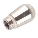 Coffee Machine Steam Nozzle 3 Hole Stainless Steel Replacement Accessory for Breville 8 - Side View