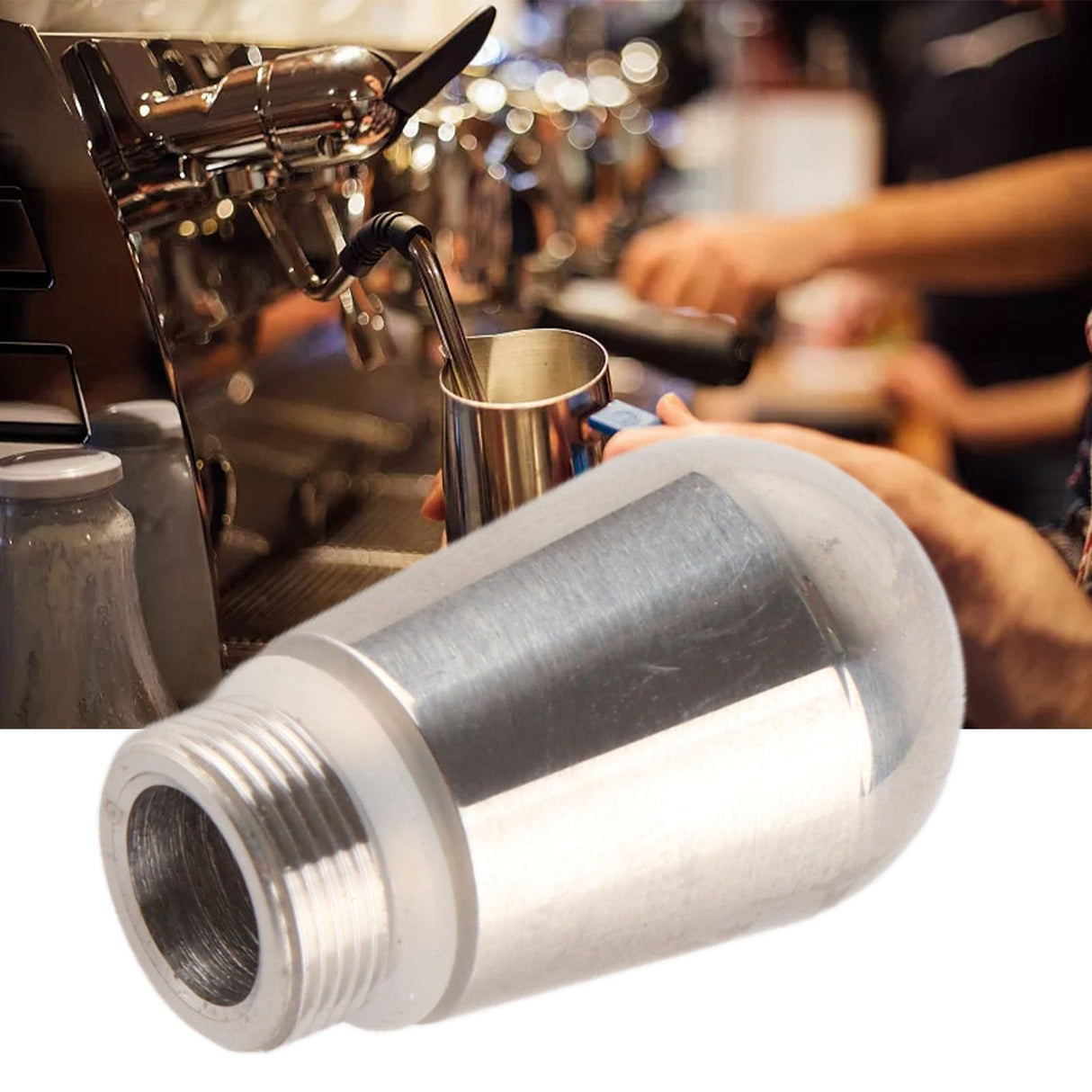 Coffee Machine Steam Nozzle 3 Hole Stainless Steel Replacement Accessory for Breville 8
