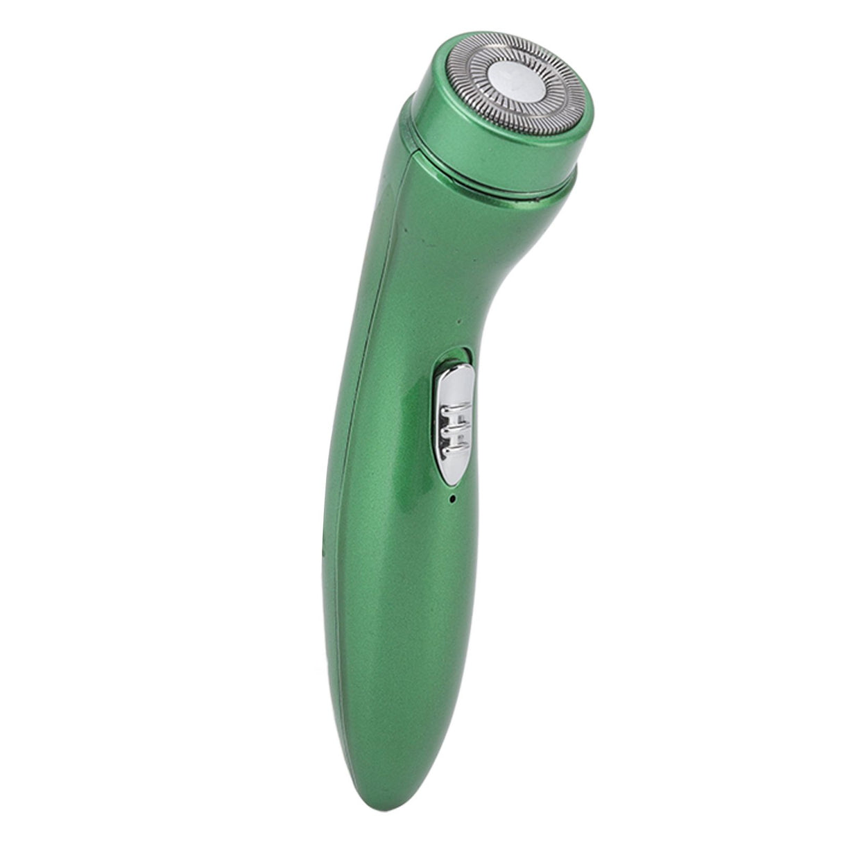 Electric Razor Low Noise Stainless Steel Electric Head Shaver Low Allergic Reactivity for Man 3.7V 2W Green