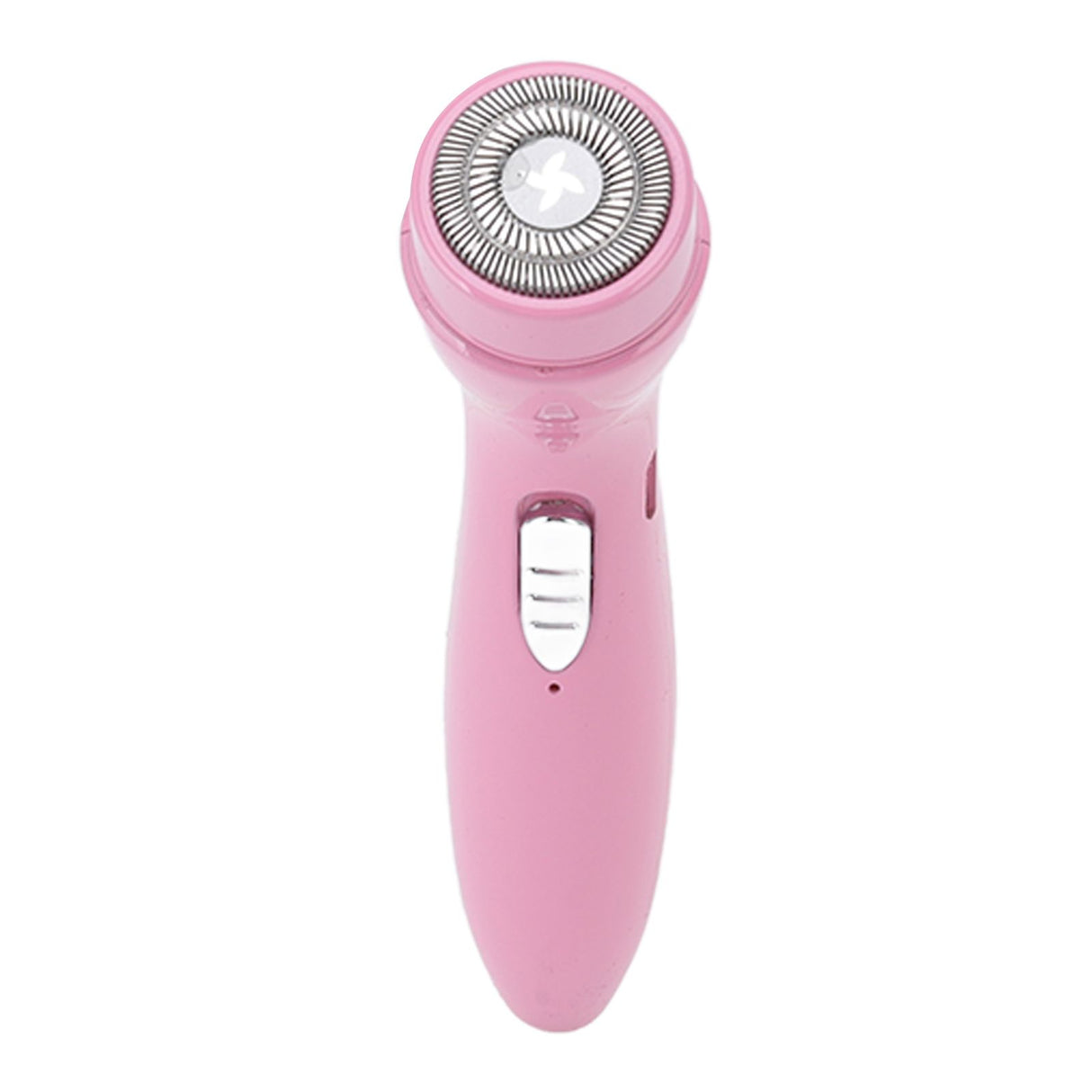 Electric Razor Low Noise Stainless Steel Electric Head Shaver Low Allergic Reactivity for Man 3.7V 2W Pink