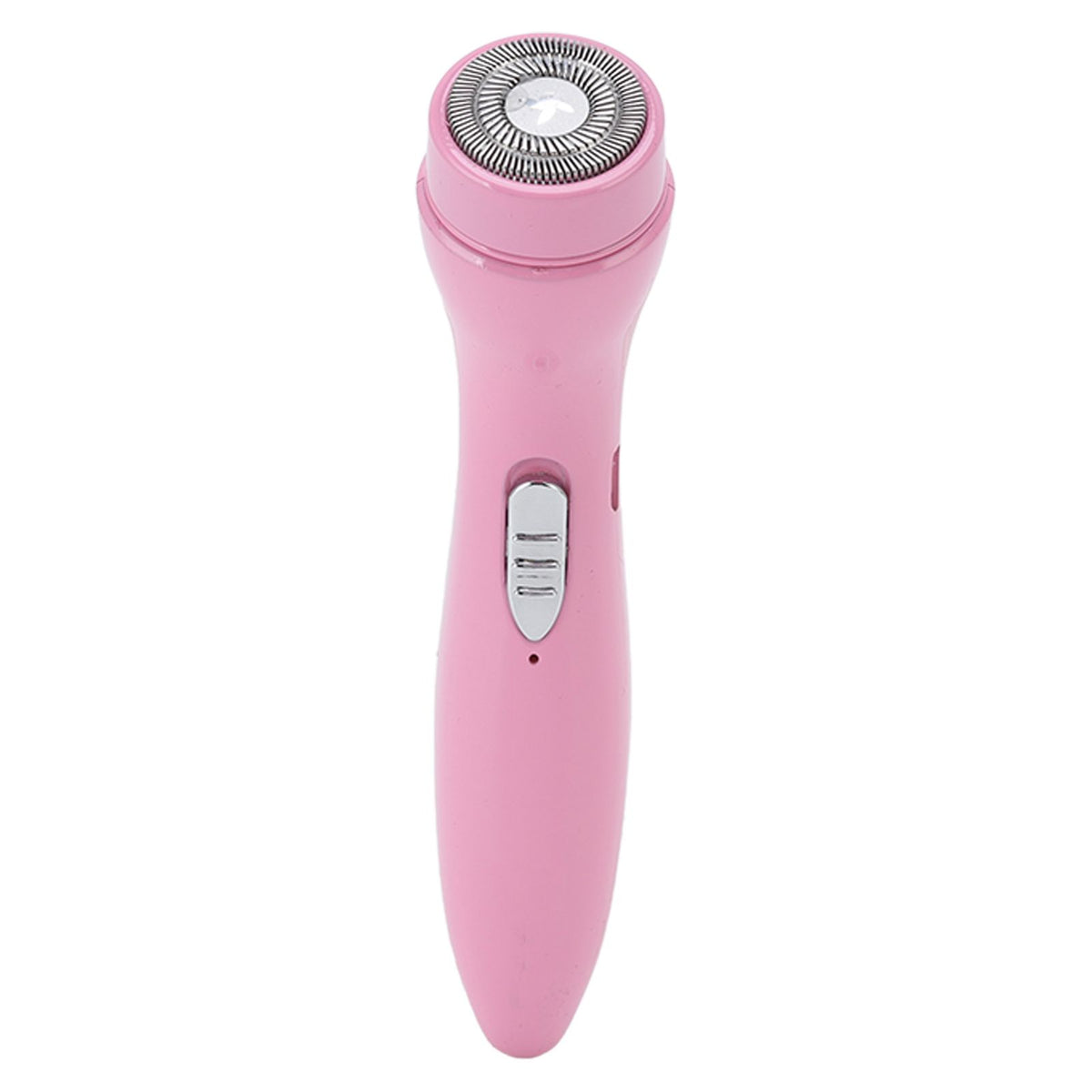 Electric Razor Low Noise Stainless Steel Electric Head Shaver Low Allergic Reactivity for Man 3.7V 2W Pink