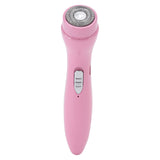 Electric Razor Low Noise Stainless Steel Electric Head Shaver Low Allergic Reactivity for Man 3.7V 2W Pink
