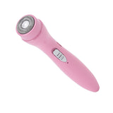 Electric Razor Low Noise Stainless Steel Electric Head Shaver Low Allergic Reactivity for Man 3.7V 2W Pink