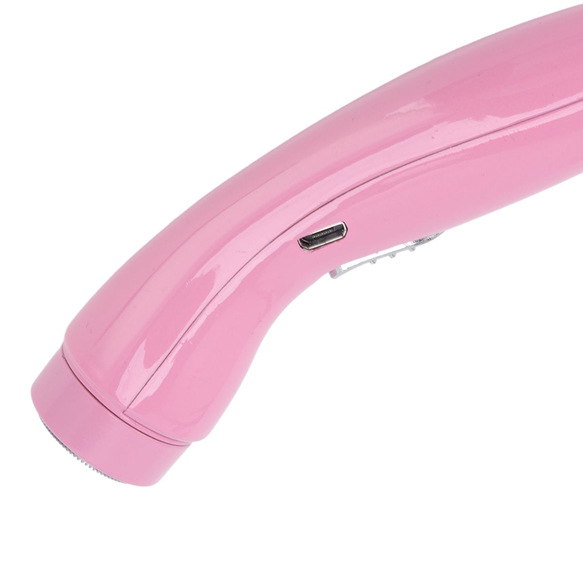 Electric Razor Low Noise Stainless Steel Electric Head Shaver Low Allergic Reactivity for Man 3.7V 2W Pink