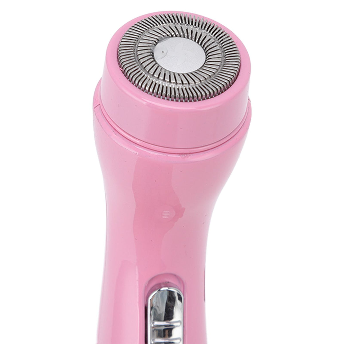 Electric Razor Low Noise Stainless Steel Electric Head Shaver Low Allergic Reactivity for Man 3.7V 2W Pink