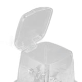Hand Cranked Ice Crusher Clear Rustproof Multifunctional Manual Ice Crusher for Home Kitchen Transparent