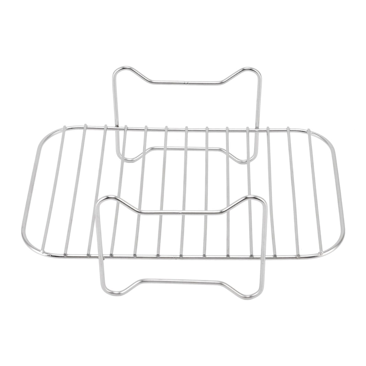 Fryer Stainless Steel Rack Fryer Accessories Multi Purpose Grilling Holder Outdoor BBQ Tools