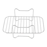 Fryer Stainless Steel Rack Fryer Accessories Multi Purpose Grilling Holder Outdoor BBQ Tools