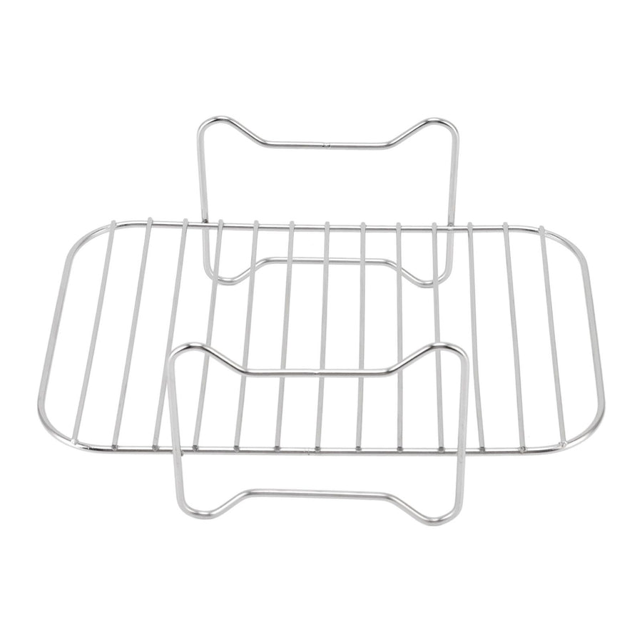 Fryer Stainless Steel Rack Fryer Accessories Multi Purpose Grilling Holder Outdoor BBQ Tools
