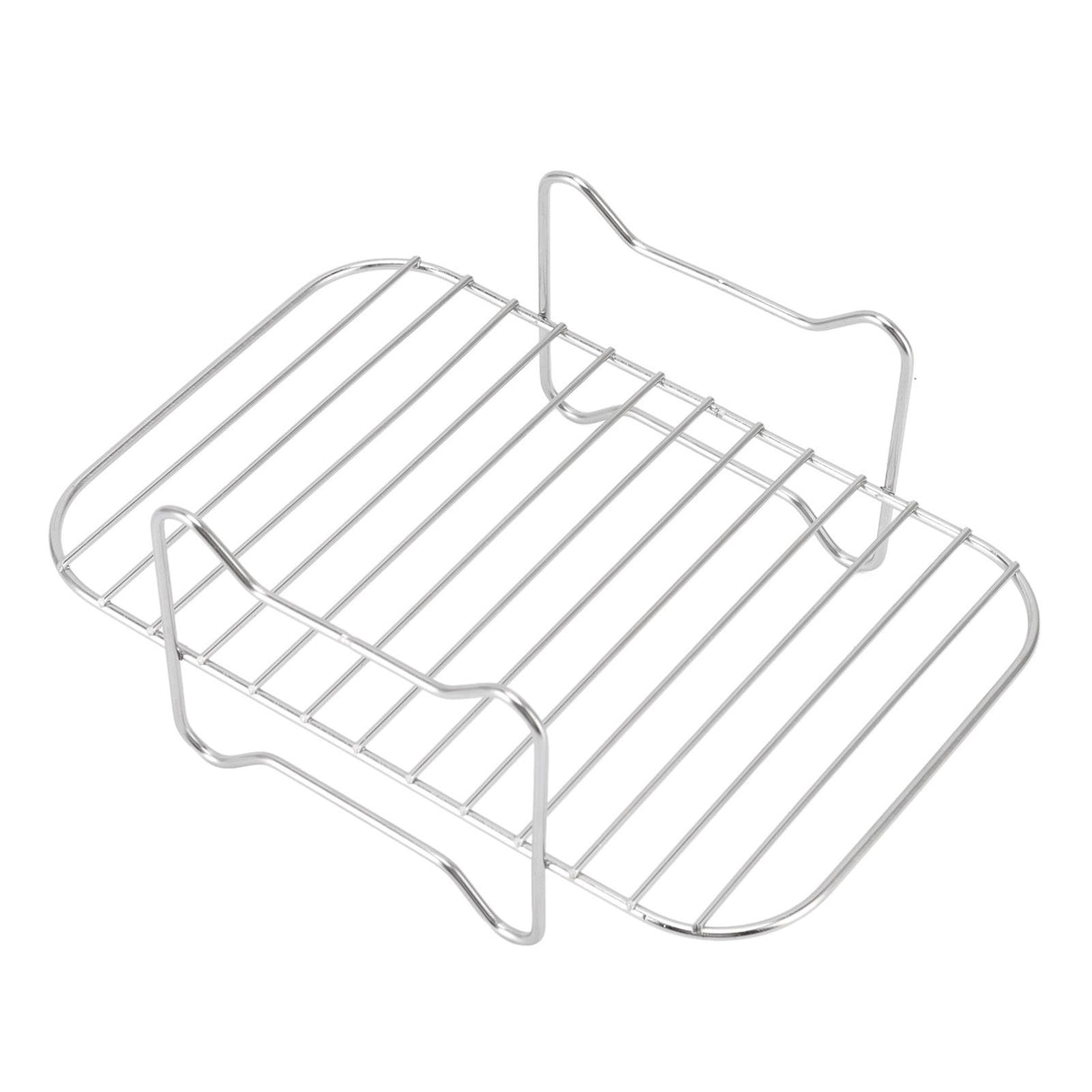 Fryer Stainless Steel Rack Fryer Accessories Multi Purpose Grilling Holder Outdoor BBQ Tools