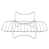 Fryer Stainless Steel Rack Fryer Accessories Multi Purpose Grilling Holder Outdoor BBQ Tools - 45-Degree Angle