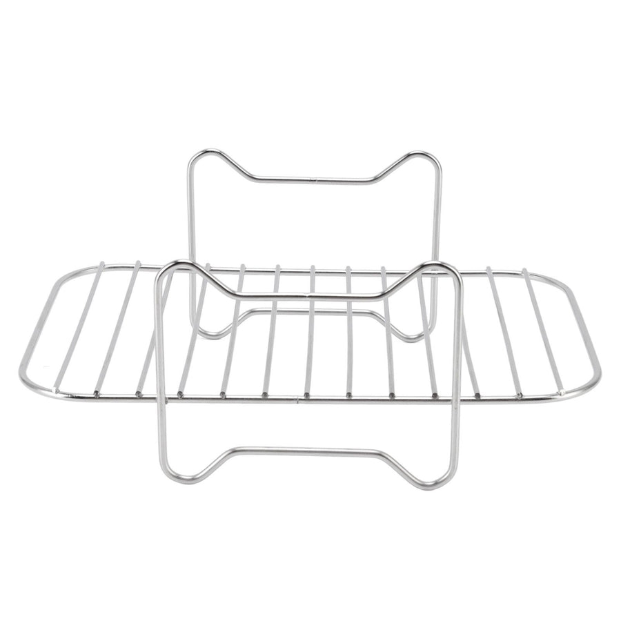 Fryer Stainless Steel Rack Fryer Accessories Multi Purpose Grilling Holder Outdoor BBQ Tools