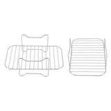 Fryer Stainless Steel Rack Fryer Accessories Multi Purpose Grilling Holder Outdoor BBQ Tools