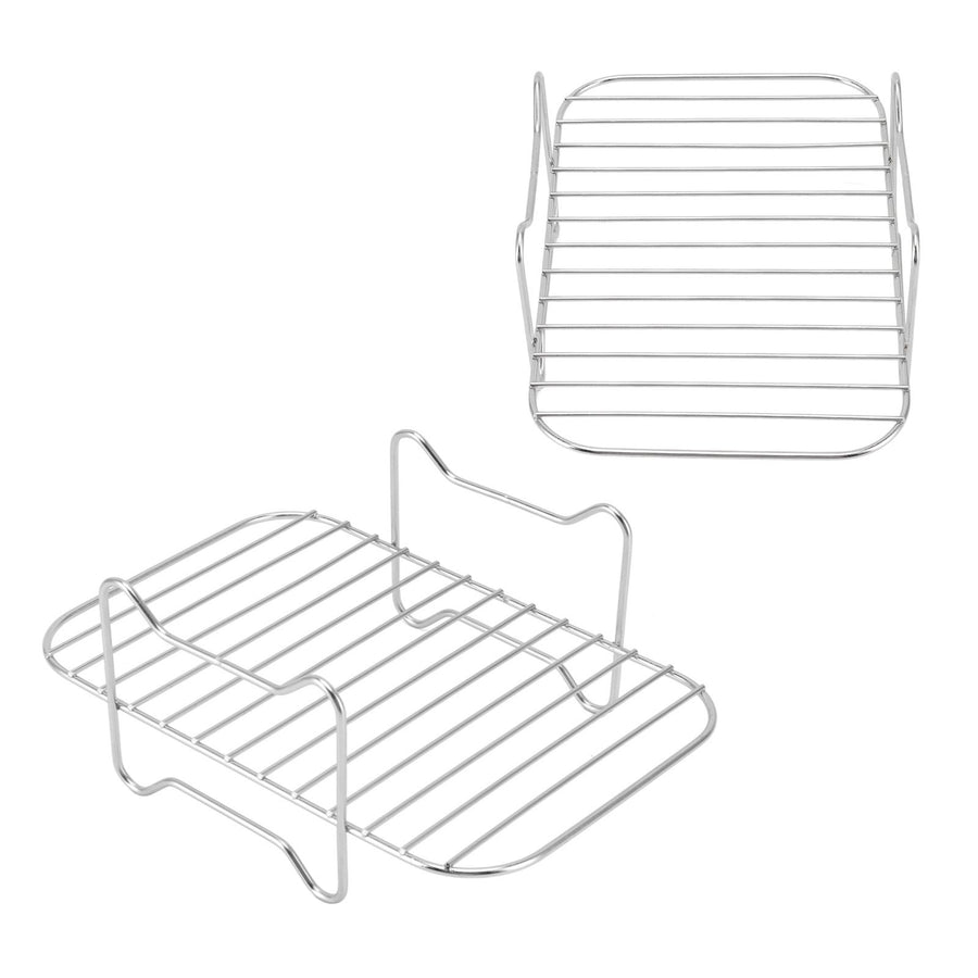 Fryer Stainless Steel Rack Fryer Accessories Multi Purpose Grilling Holder Outdoor BBQ Tools