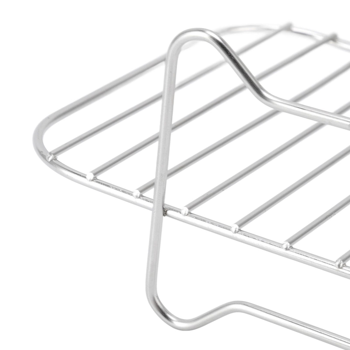 Fryer Stainless Steel Rack Fryer Accessories Multi Purpose Grilling Holder Outdoor BBQ Tools
