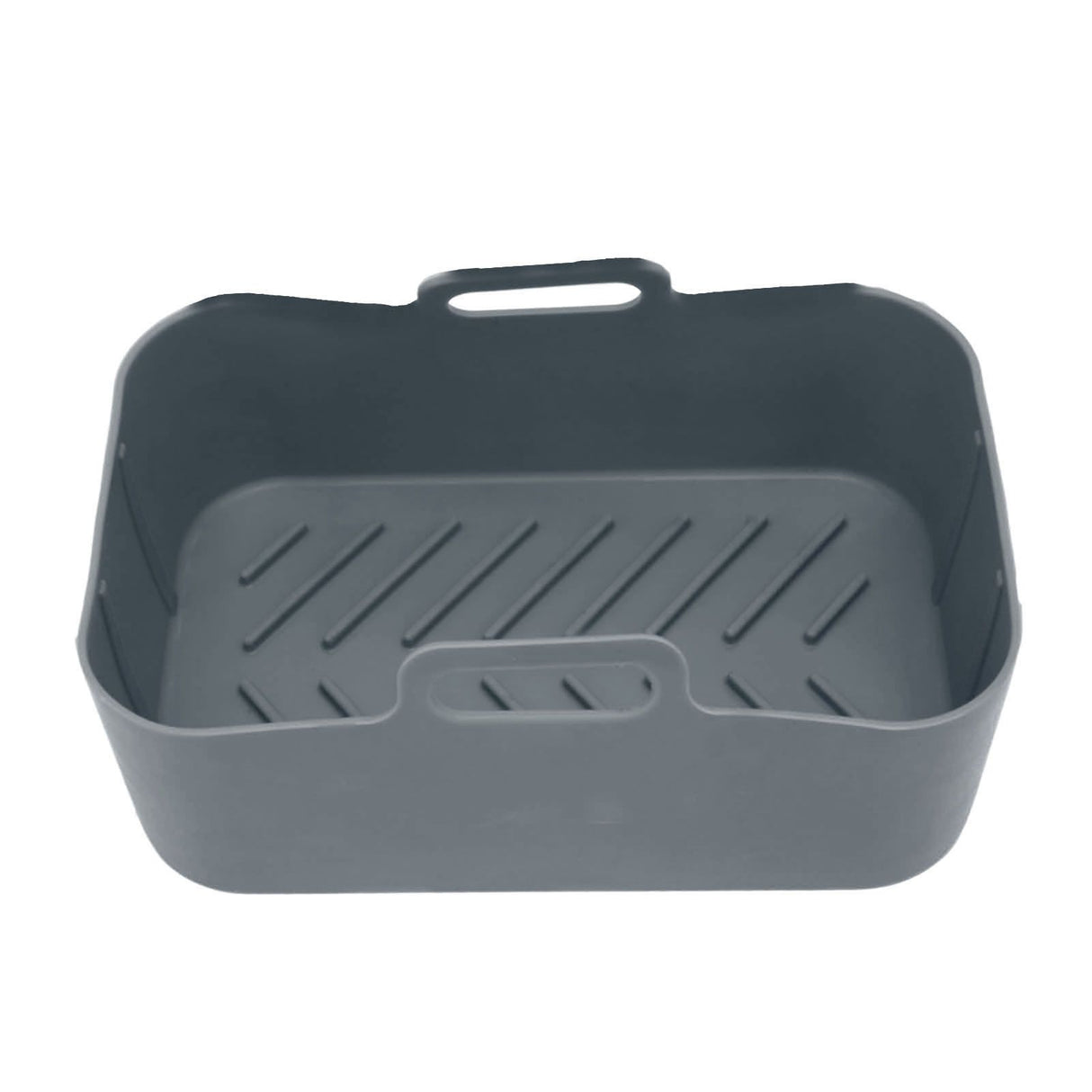 Fryer Silicone Pot Non Stick Reusable Liner Basket Replacement for Ninja DZ201 Foodi 8QT Gray