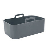 Fryer Silicone Pot Non Stick Reusable Liner Basket Replacement for Ninja DZ201 Foodi 8QT Gray - 45-Degree Angle