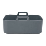 Fryer Silicone Pot Non Stick Reusable Liner Basket Replacement for Ninja DZ201 Foodi 8QT Gray - Low Angle