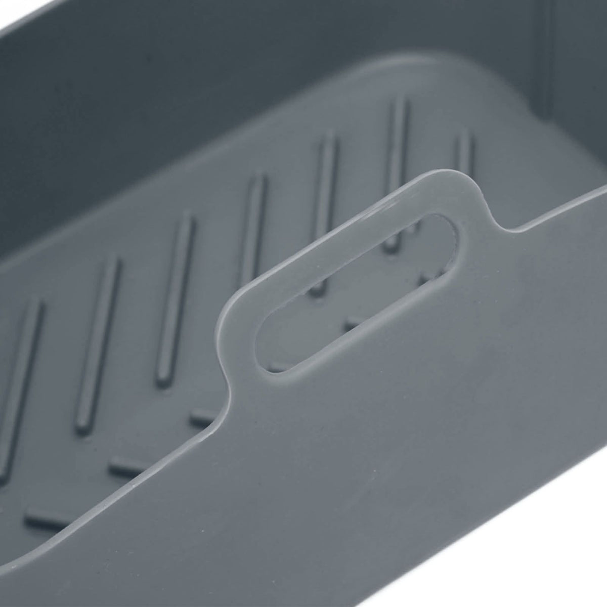 Fryer Silicone Pot Non Stick Reusable Liner Basket Replacement for Ninja DZ201 Foodi 8QT Gray
