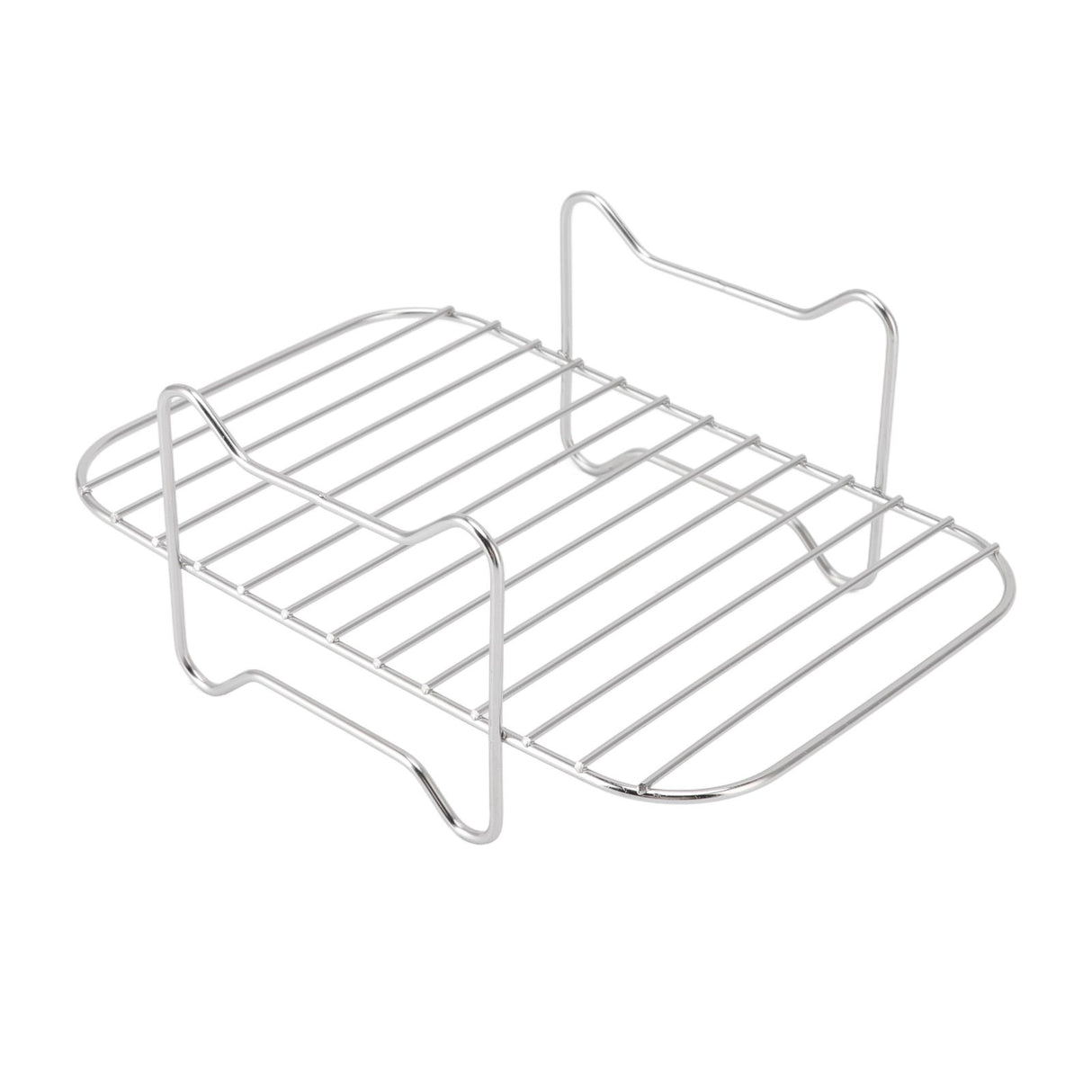 Fryer Stainless Steel Rack Multi Purpose Cooking Baking Grilling Rack Fryer Accessories for Ninja Foodi DZ201 401