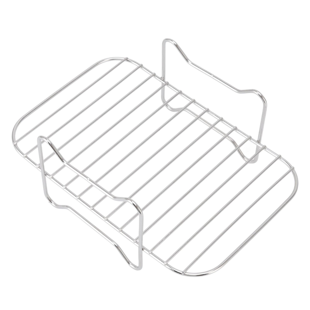 Fryer Stainless Steel Rack Multi Purpose Cooking Baking Grilling Rack Fryer Accessories for Ninja Foodi DZ201 401