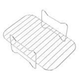 Fryer Stainless Steel Rack Multi Purpose Cooking Baking Grilling Rack Fryer Accessories for Ninja Foodi DZ201 401
