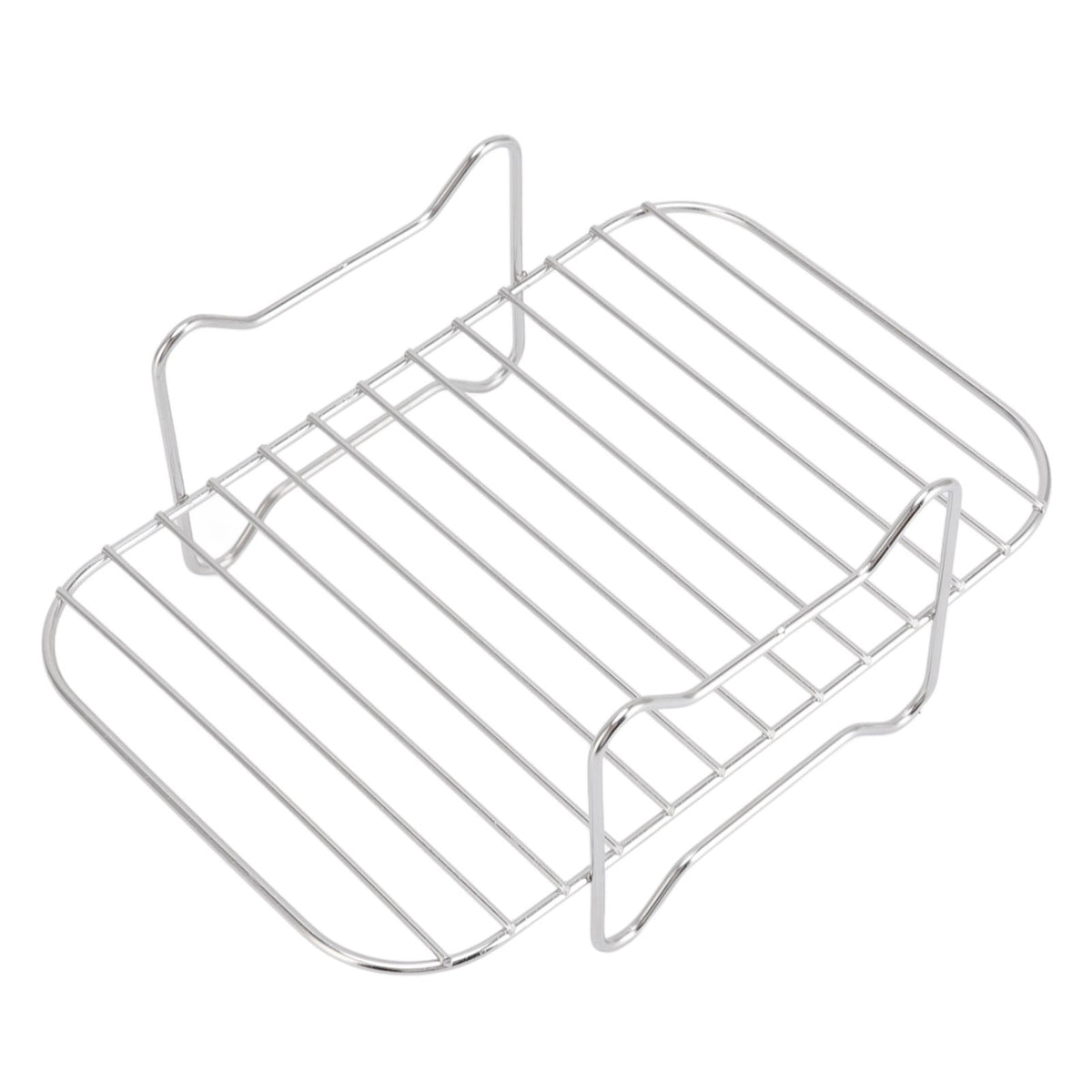 Fryer Stainless Steel Rack Multi Purpose Cooking Baking Grilling Rack Fryer Accessories for Ninja Foodi DZ201 401