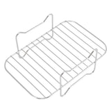 Fryer Stainless Steel Rack Multi Purpose Cooking Baking Grilling Rack Fryer Accessories for Ninja Foodi DZ201 401 - Extra Image